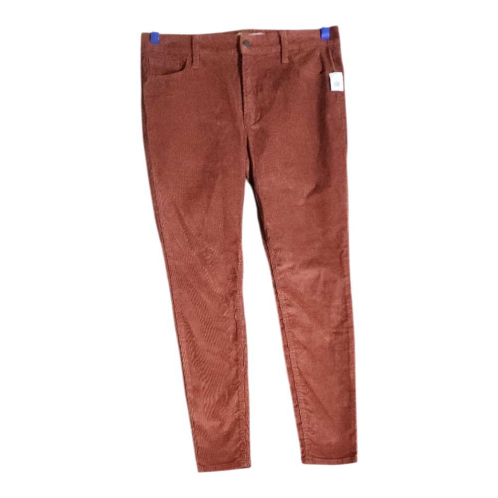 Old Navy Rockstar Super Skinny Corduroy Pants Women's Size 10 terracotta - Picture 7 of 9